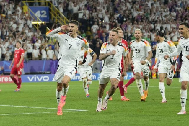 Hasil 16 Besar Euro 2024: Jerman 2-0 Denmark!