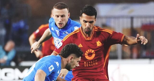 Hasil Pertandingan Serie A: AS Roma vs Empoli - Skor 1-2