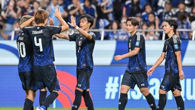 Hasil Kualifikasi Piala Dunia 2026 Zona Asia: Jepang Hancurkan China 7-0